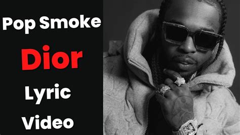 dior lyrics pop smoke|pop smoke welcome to the party lyrics.